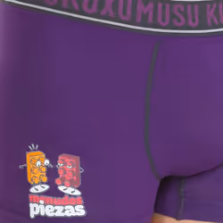 BÃ³xer Fino ElÃ¡stico Y Tejido Adaptable Al Cuerpo 87860 Para Hombre - violet, M