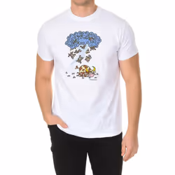 Camiseta Manga Corta Y Cuello Redondo Zurrunbilo Para Hombre - white, M
