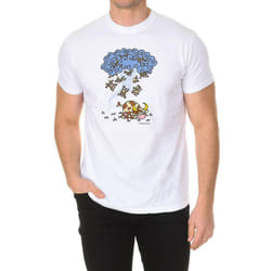 Camiseta Manga Corta Y Cuello Redondo Zurrunbilo Para Hombre - white, M
