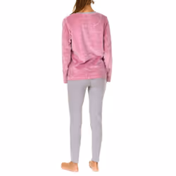 Pijama De Invierno Manga Larga 4277 Para Mujer - multicolor, 48