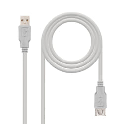 Nanocable 10.01.0203 USB cable USB 2.0 1.8 m USB A Beige