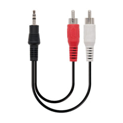 Nanocable 10.24.0305 audio cable 5 m 3.5mm 2 x RCA Black