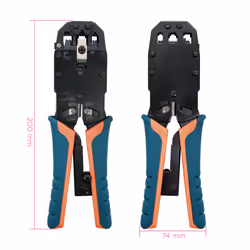 Nanocable 10.31.0102 cable crimper Crimping tool Black, Orange