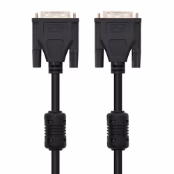 Nanocable 10.15.0802 DVI cable 1.8 m Black