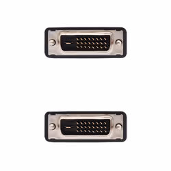 Nanocable 10.15.0802 DVI cable 1.8 m Black