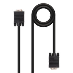 Nanocable 10.15.1302 VGA cable 1.8 m VGA (D-Sub) Black