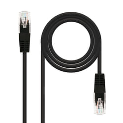 Nanocable 10.20.0402-BK networking cable Black 2 m Cat6e U/UTP (UTP)