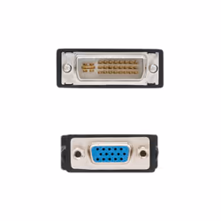 Nanocable 10.15.0704 cable gender changer DVI 24+5 SVGA Black