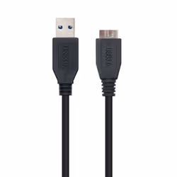 Nanocable 10.01.1102-BK USB cable USB 3.2 Gen 1 (3.1 Gen 1) 2 m USB A Micro-USB B Black