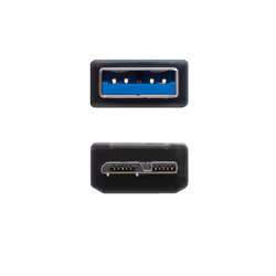 Nanocable 10.01.1102-BK USB cable USB 3.2 Gen 1 (3.1 Gen 1) 2 m USB A Micro-USB B Black