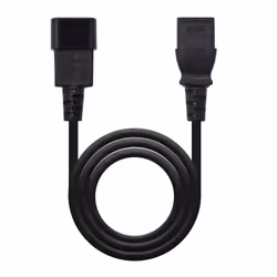 Nanocable 10.22.0202, 1.5 m, C14 coupler, C13 coupler