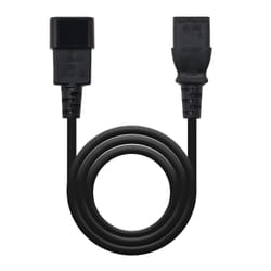 Nanocable 10.22.0202 power cable Black 1.5 m C14 coupler C13 coupler