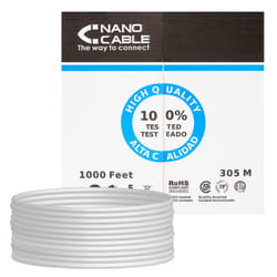 Nanocable 10.20.0304-FLEX networking cable Grey 305 m Cat5e U/UTP (UTP)