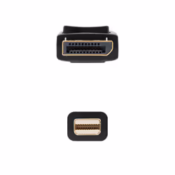 Nanocable DisplayPort, 2m Mini DisplayPort Black