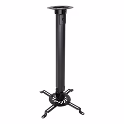 TooQ PJ3030TN-B Ceiling mount for projectors, Ceiling, 13.5 kg, Black, Steel, 545 - 900 mm, 360°