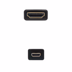 Nanocable 10.15.3502 HDMI cable 1.8 m HDMI Type A (Standard) HDMI Type D (Micro) Black