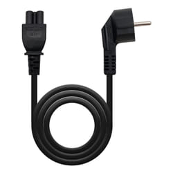 Nanocable 10.22.0302 power cable Black 1.5 m CEE7/7 C5 coupler