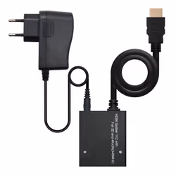 Nanocable 10.25.3502, HDMI, 2x HDMI, HDMI, 2560 x 1600 pixels, Black, 48 bit