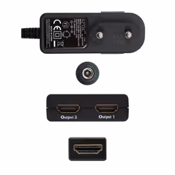 Nanocable 10.25.3502 video splitter HDMI 2x HDMI