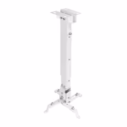 TooQ PJ2012T-W, Ceiling, 20 kg, White, -15 - 15°, 65 cm, 13 cm