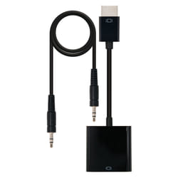 Nanocable 10.16.2001-BK video cable adapter 0.1 m Black