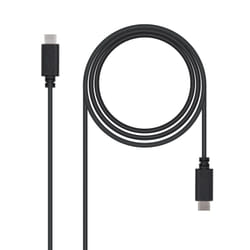 Nanocable USB 2.0, 1m USB cable USB C Black