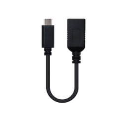 Nanocable USB 3.1, 0.15m USB cable USB 3.2 Gen 2 (3.1 Gen 2) USB A USB C Black