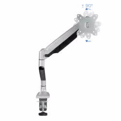 TooQ DB3032TNR-S monitor mount / stand 81.3 cm (32") Desk Silver