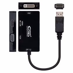 Nanocable 10.16.3301-BK video cable adapter 0.15 m Black