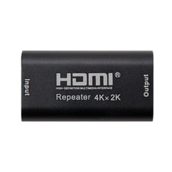 Nanocable 10.15.1201 AV extender AV repeater Black