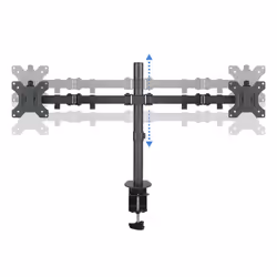 TooQ DB1232TN-B monitor mount / stand 81.3 cm (32") Desk Black