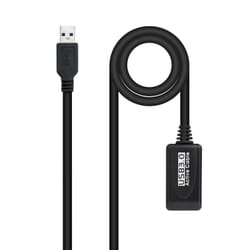 Nanocable 10.01.0311 USB cable USB 3.2 Gen 1 (3.1 Gen 1) 5 m USB A Black