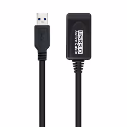 Nanocable 10.01.0311 USB cable USB 3.2 Gen 1 (3.1 Gen 1) 5 m USB A Black