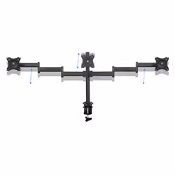 TooQ DB1327TN-B monitor mount / stand 68.6 cm (27") Desk Black