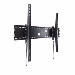 TooQ LP42130T-B, 2.54 m (100"), 200 x 200 mm, 1000 x 800 mm, -15 - 15°, Metal, Black