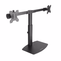 TooQ DB1727TN-B, Freestanding, 6 kg, 43.2 cm (17"), 68.6 cm (27"), 100 x 100 mm, Black