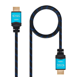 Nanocable 10.15.3700 HDMI cable 0.5 m HDMI Type A (Standard) Black