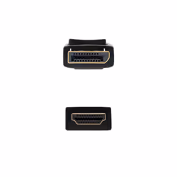 Nanocable 10.15.4302 video cable adapter 2 m DisplayPort HDMI Type A (Standard) Black