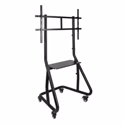 TooQ FS20200M-B Floor stand with wheels / legs for 60 "- 105" screens, 100 kg, 152.4 cm (60"), 2.67 m (105"), 1000 x 600 mm, ...