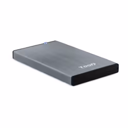 TooQ TQE-2527G, HDD enclosure, 2.5", Serial ATA, Serial ATA II, Serial ATA III, 5 Gbit/s, USB connectivity, Black, Grey