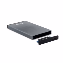 TooQ TQE-2527G storage drive enclosure HDD enclosure Black, Grey 2.5"