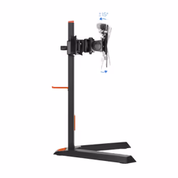 TooQ DB1402TN-B monitor mount / stand 68.6 cm (27") Desk Black, Red - Additional view 6