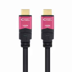 Nanocable 10.15.3715 HDMI cable 15 m HDMI Type A (Standard) Black, Pink