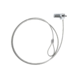 TooQ TQCLKC0015 cable lock Silver 1.5 m
