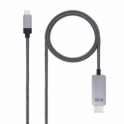 Nanocable 10.15.5102, 1.8 m, USB Type-C, HDMI, Male, Male, Straight