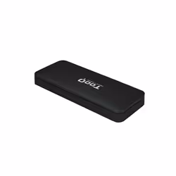 TooQ TQE-2280B storage drive enclosure SSD enclosure Black M.2