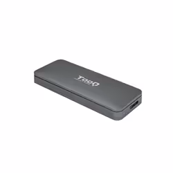 TooQ TQE-2281G, SSD enclosure, M.2, PCI Express, USB connectivity, Grey