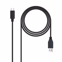 Nanocable USB 3.1 cable Gen2 10Gbps 3A, type USB-C/M-A/M, black, 1.5m, 1.5 m, USB A, USB C, USB 3.2 Gen 2 (3.1 Gen 2), 10 Gbi ...