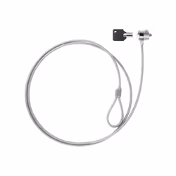 TooQ TQCLKC0025, 1.5 m, Kensington, Key, Galvanized steel, Silver