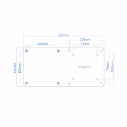 TooQ TCCH0007-B mounting kit Black - Additional view 5